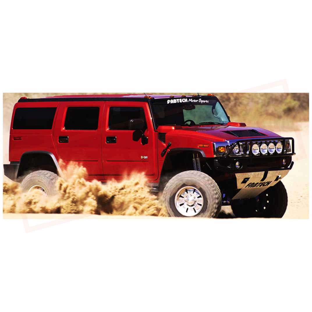 Image 2 FABTECH 6" Perf Sys w/ Shocks w/ Coil Springs for 03-08 Hummer H2 SUV/SUT 4WD part in Lift Kits & Parts category