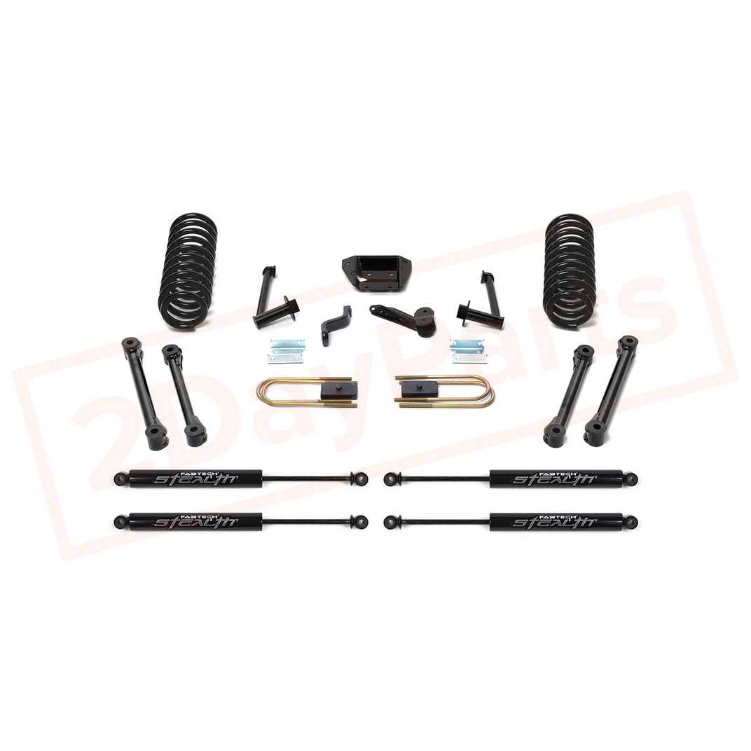 Image FABTECH 6" Performance Syst w/ Stealth Shocks for Dodge 2500 4WD 09-13 part in Lift Kits & Parts category