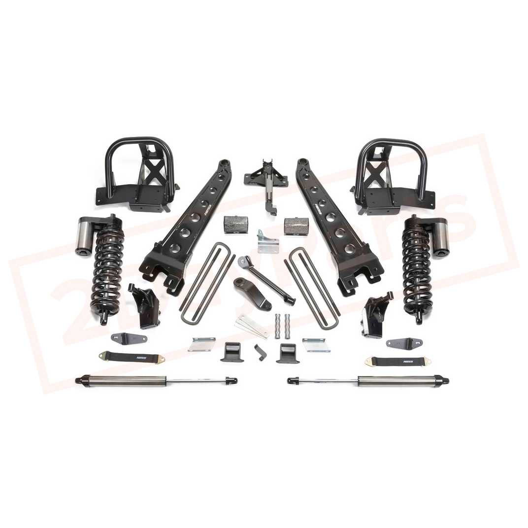 Image FABTECH 6" Radius Arm Sys w/ 4.0 Coilovers & Rear Shocks for Ford F450 4WD 08-10 part in Lift Kits & Parts category