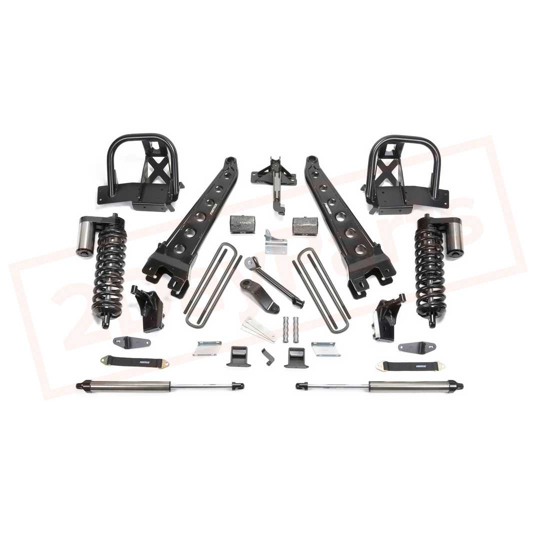Image FABTECH 6" Radius Arm Sys w/ Front Coilovers & Rear Shocks for Ford F450 11-13 part in Lift Kits & Parts category