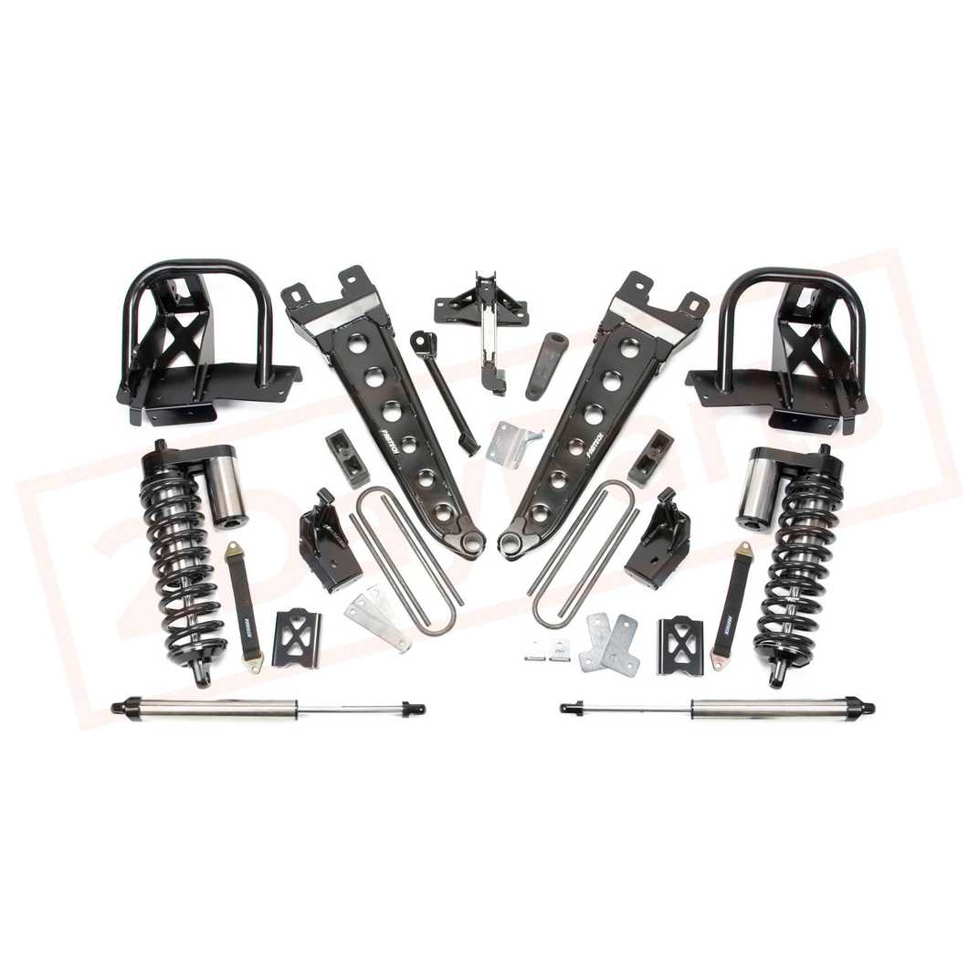 Image FABTECH 6" Radius Arm Sys w/ SS Coilovers & Rear Shocks for Ford F250 4WD 08-10 part in Lift Kits & Parts category
