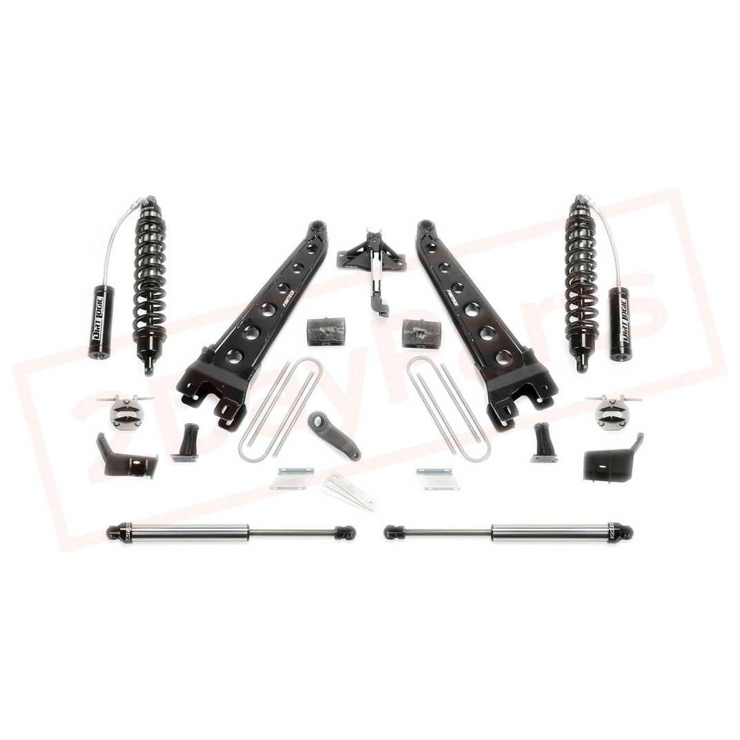 Image FABTECH 6" Radius Arm Syst w/ Front Coilovers & Rear Shocks for Ford F350 4WD 17 part in Lift Kits & Parts category