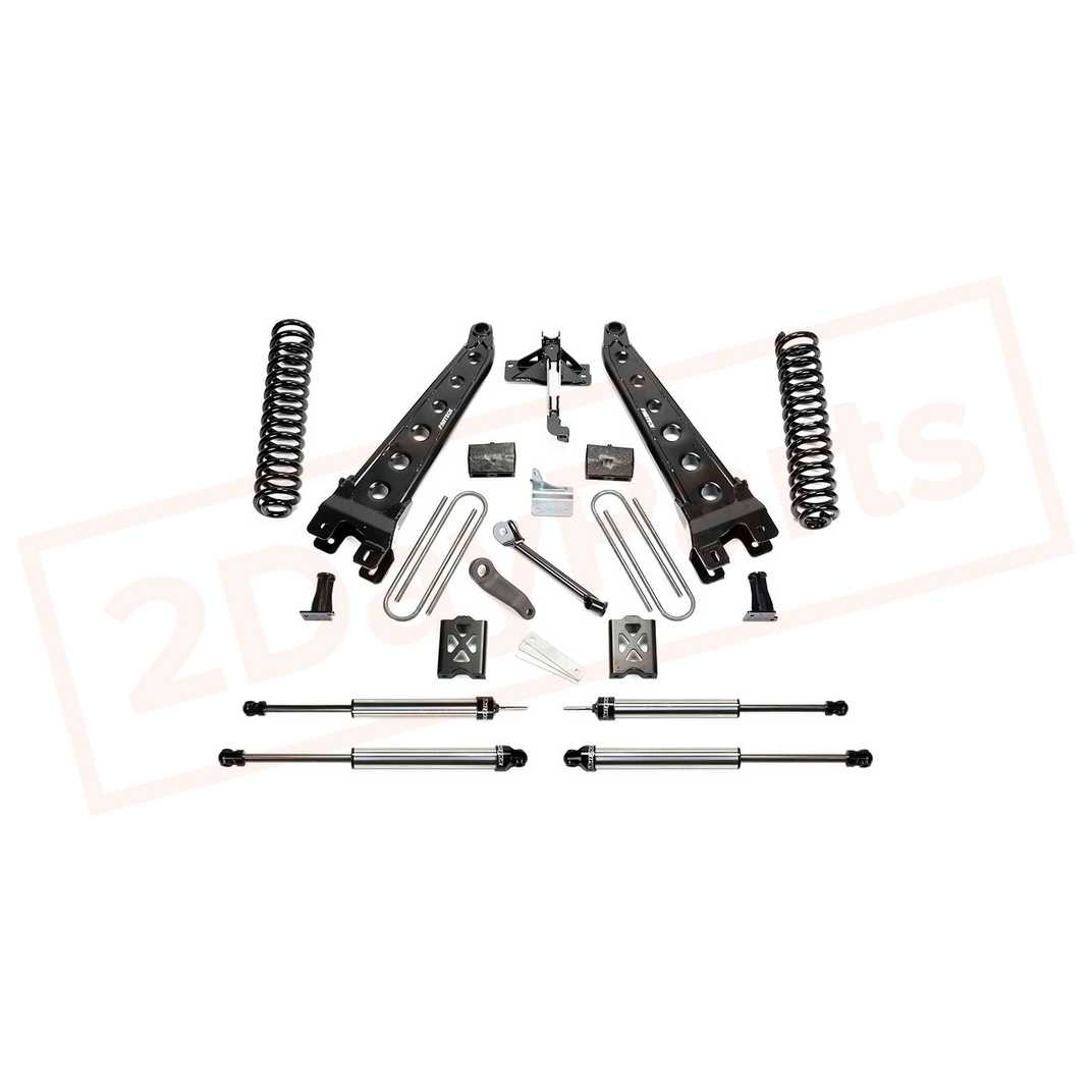 Image FABTECH 6" Radius Arm System w/ Dirt Logic SS Shocks for Ford F350 4WD 2005-07 part in Lift Kits & Parts category