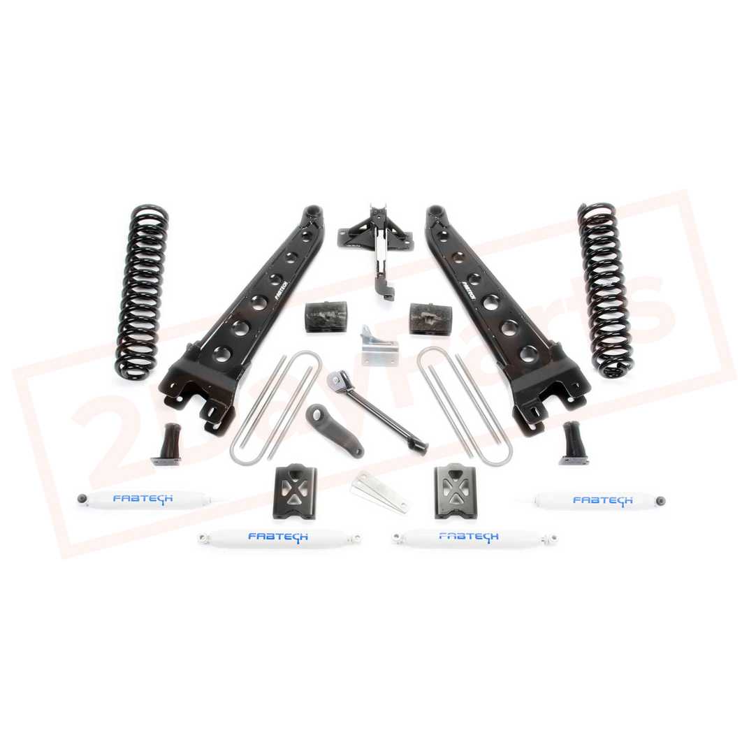 Image FABTECH 6" Radius Arm System w/ Shocks for Ford F350 4WD 2005-07 part in Lift Kits & Parts category