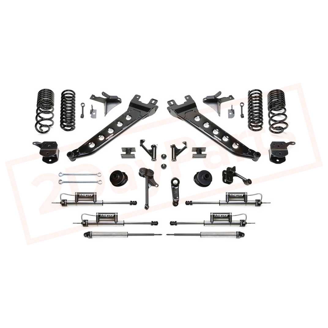 Image FABTECH 7" Radius Arm Sys w/Coil Springs & Front& Rear Shocks for 14-17 Ram 2500 4WD part in Lift Kits & Parts category