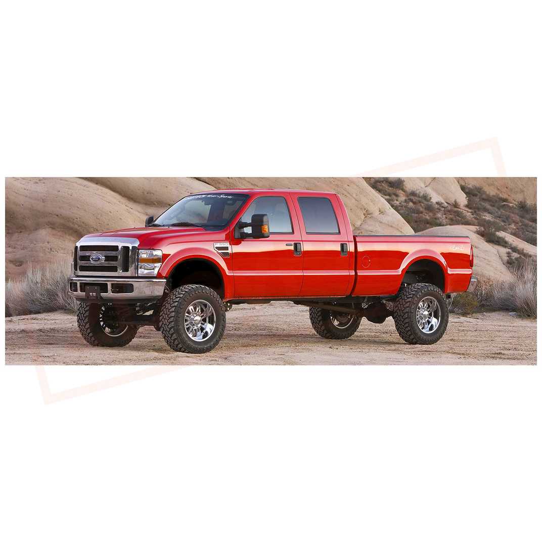 Image 1 FABTECH 8" 4 Link Sys w/ SS 4.0 Coilovers & Rear Shocks for Ford F250 4WD 08-10 part in Lift Kits & Parts category