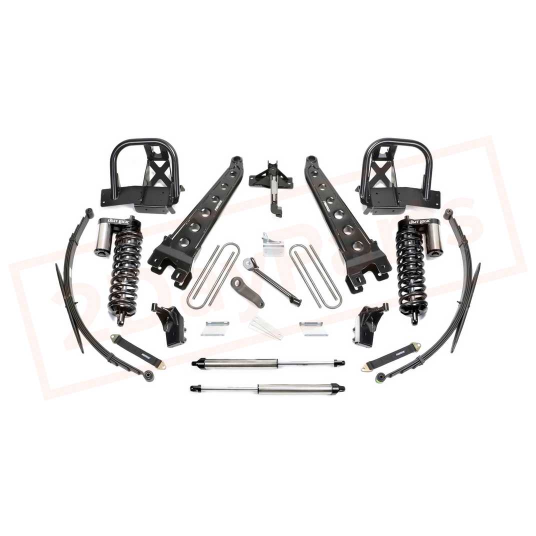 Image FABTECH 8" Radius Arm Sys w/ Front Coilovers & Rear Shocks for Ford F250 11-16 4WD part in Lift Kits & Parts category