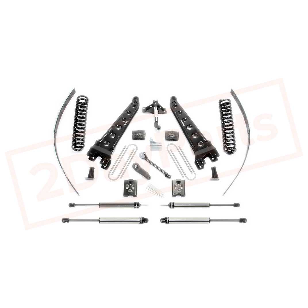 Image FABTECH 8" Radius Arm System w/ Dirt Logic SS Shocks for Ford F350 4WD 2005-07 part in Lift Kits & Parts category