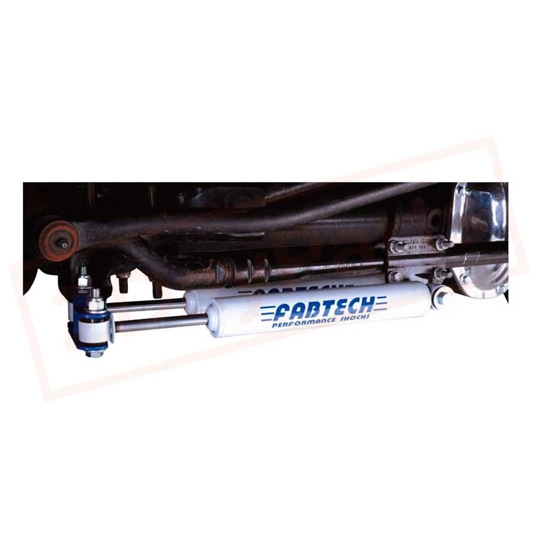 Image 1 FABTECH Dual Performance Steering Stabilizer for Ford Excursion 4WD 00-05 part in Tie Rod Linkages category