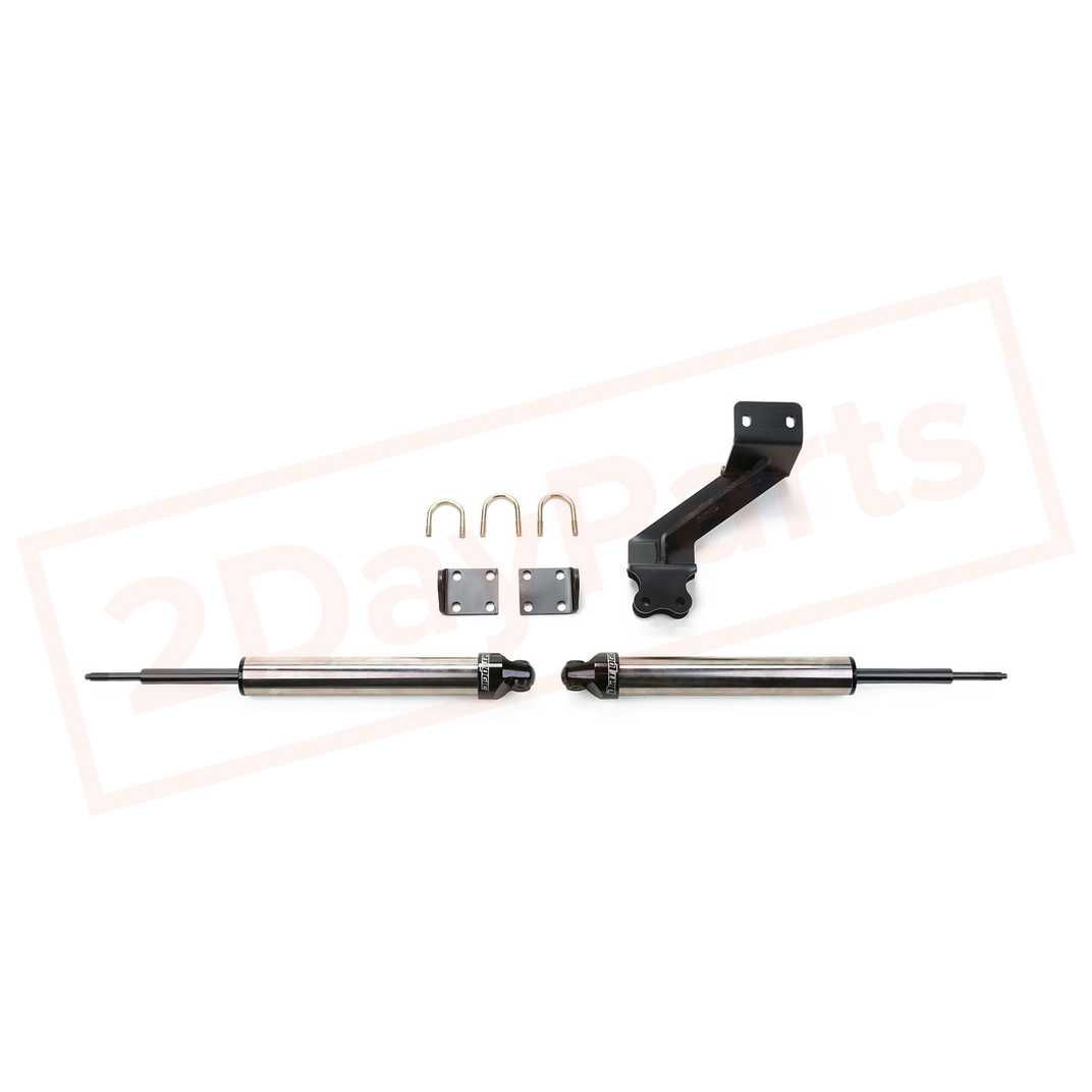 Image FABTECH Dual Steering Stabilizer Syst w/ Shocks for 14-17 Ram 3500 4WD part in Tie Rod Linkages category