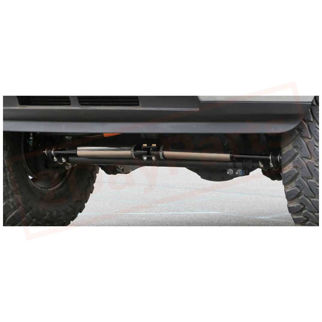 Image 1 FABTECH Dual Steering Stabilizer Syst w/ Shocks for 14-17 Ram 3500 4WD part in Tie Rod Linkages category