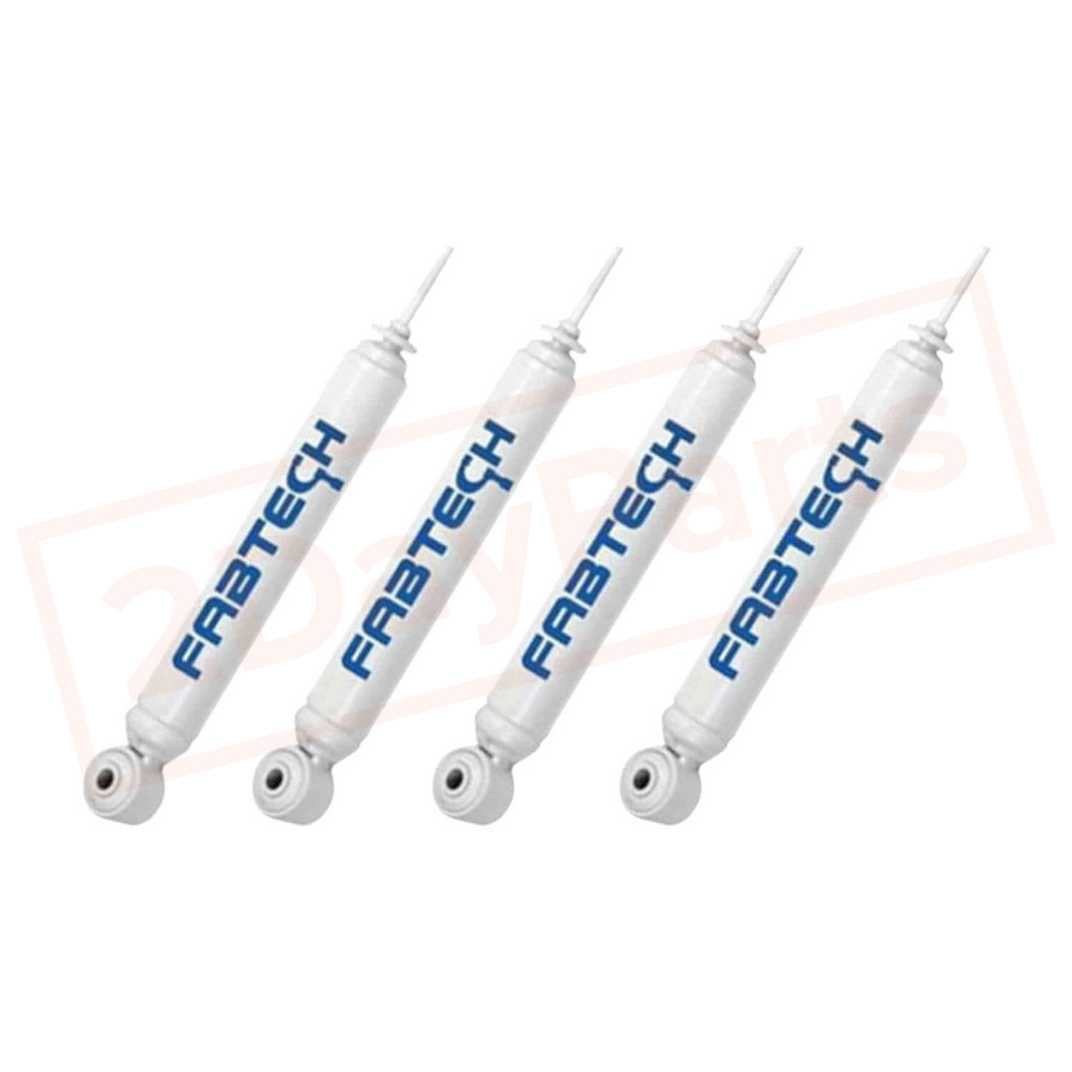 Image Kit 4 FABTECH 2-3" Performance Hydro Shocks for Ford F-250 Super Duty 4WD 05-16 part in Shocks & Struts category