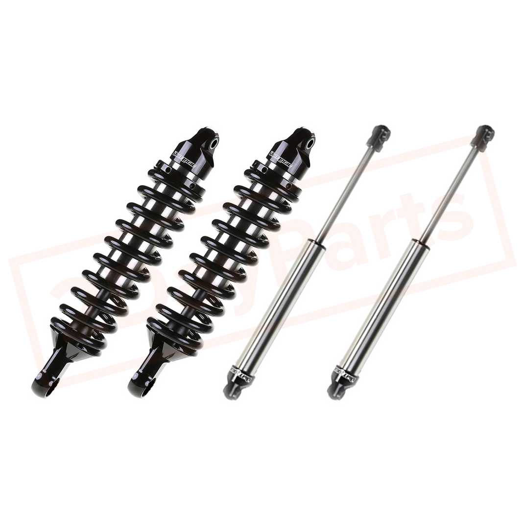 Image Kit 4 FABTECH 2.5" Dirt Logic Coilover &"2.5 Shocks for 2007 GMC Sierra 1500 4WD part in Shocks & Struts category