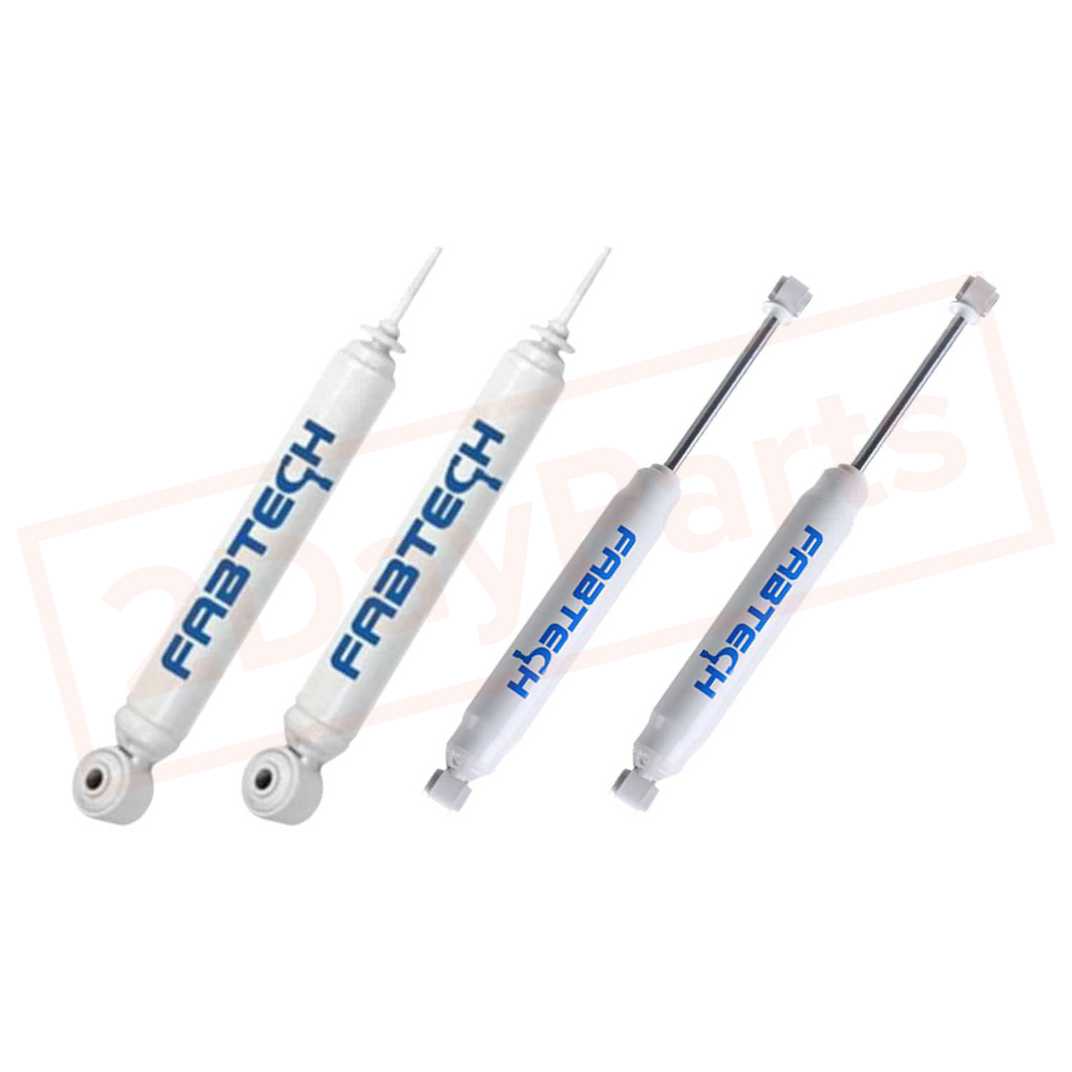 Image Kit 4 FABTECH 4" Performance Hydro Shocks for Ford F-250 Super Duty 4WD 2005-16 part in Shocks & Struts category