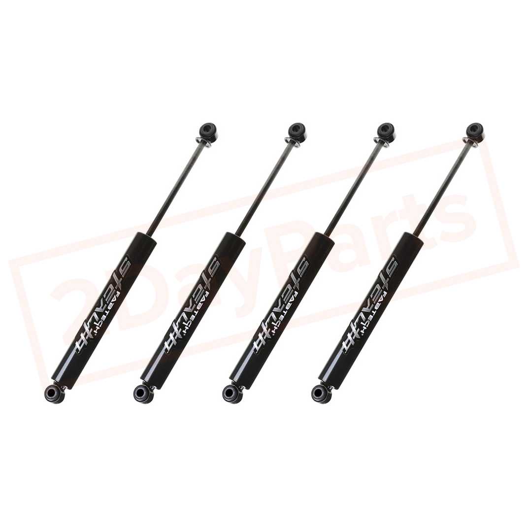 Image Kit 4 FABTECH 6" Front&Rear Lift Stealth Gas Shocks for Ford F-250 SD 4WD 05-16 part in Shocks & Struts category