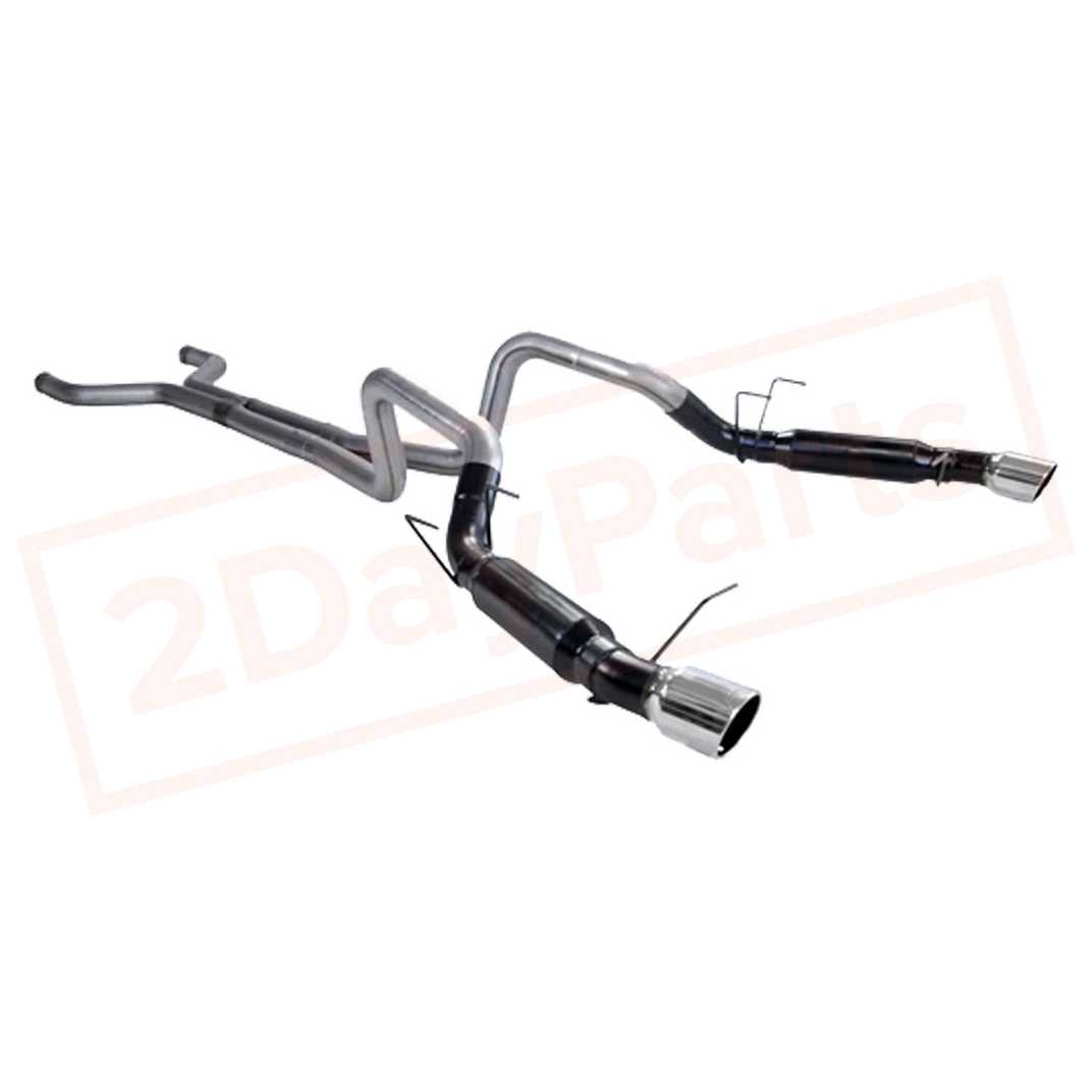 Image 1 FlowMaster Exhaust System Kit fits Ford Mustang 13-14 part in Exhaust Systems category