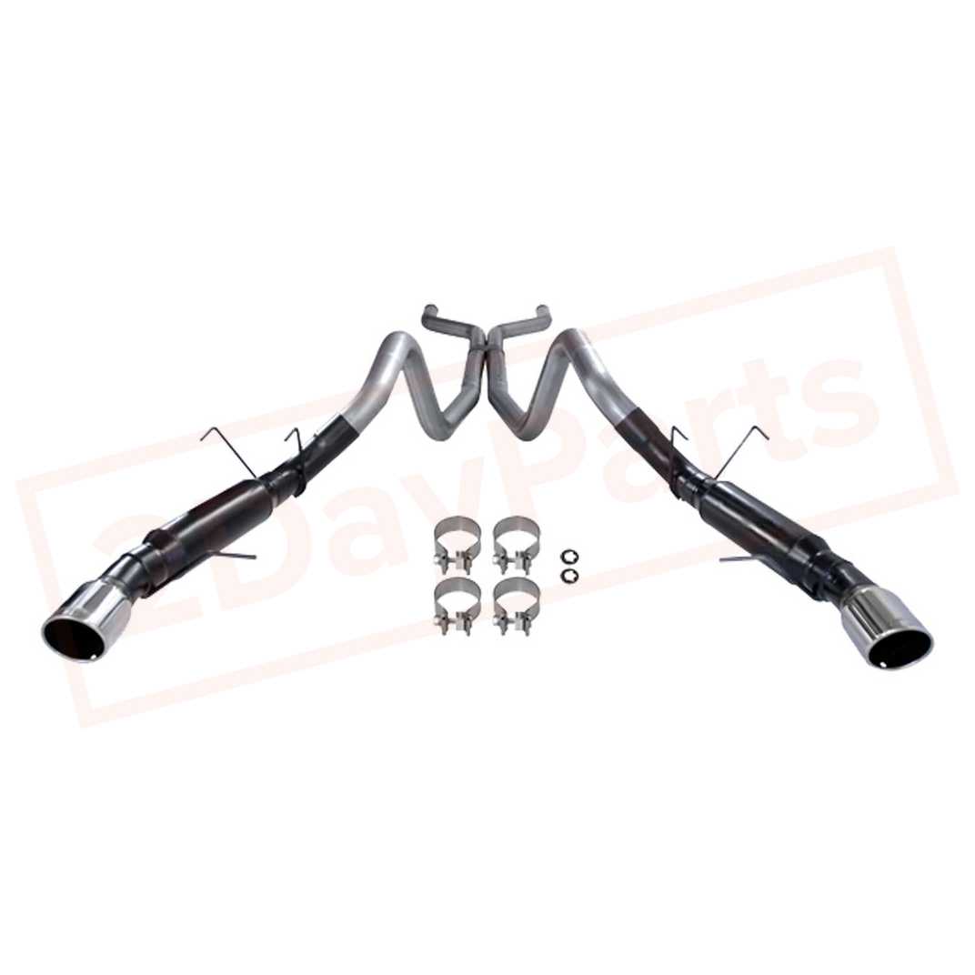 Image 2 FlowMaster Exhaust System Kit fits Ford Mustang 13-14 part in Exhaust Systems category