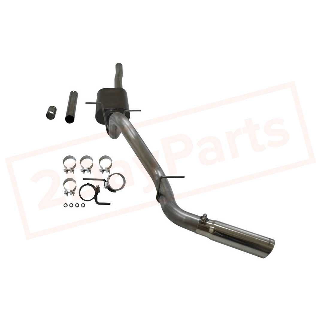 Image 1 FlowMaster Exhaust System Kit for 07-13 GMC Sierra 1500 part in Exhaust Systems category
