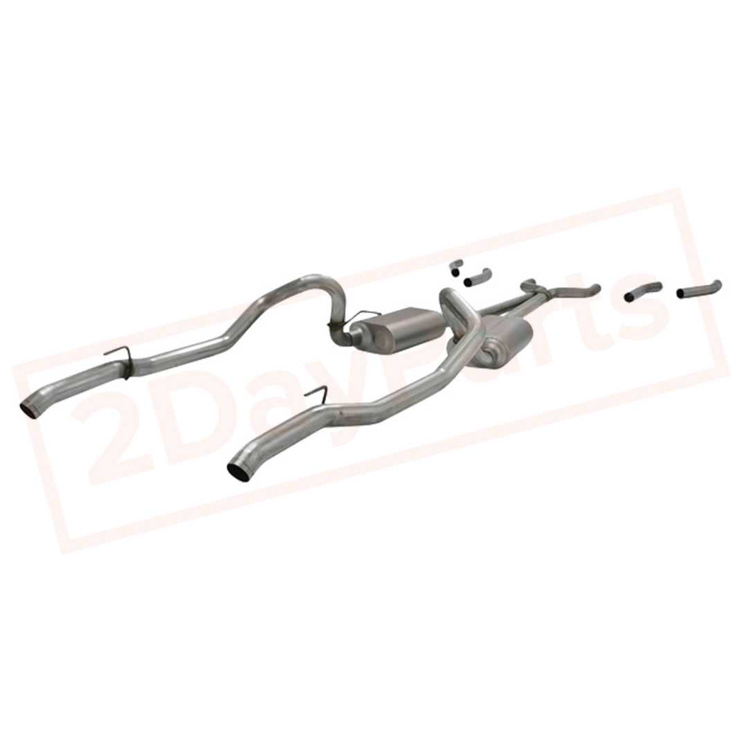 Image FlowMaster Exhaust System Kit for 1967-1974 Plymouth Valiant part in Exhaust Systems category