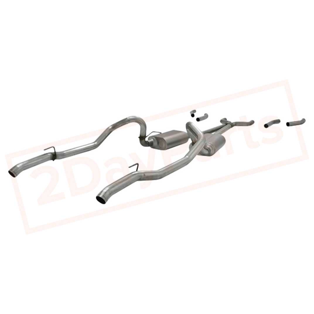 Image FlowMaster Exhaust System Kit for 1970-1974 Plymouth Duster part in Exhaust Systems category