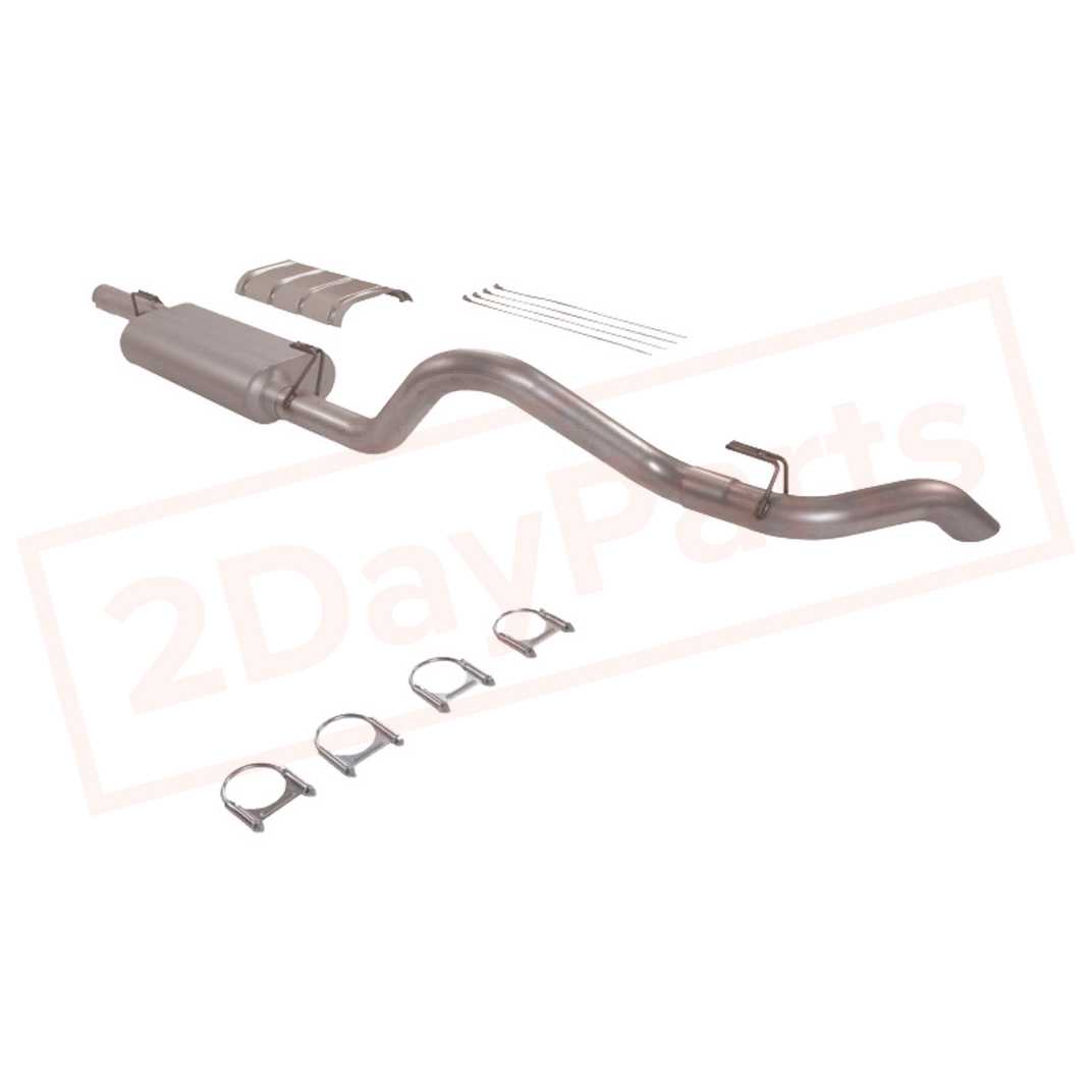 Image 1 FlowMaster Exhaust System Kit for 1988-92 GMC C1500 part in Exhaust Systems category