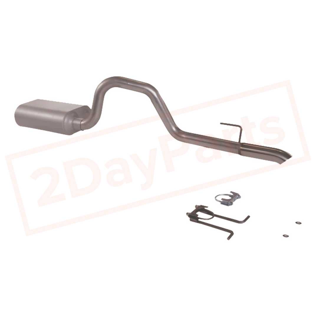 Image 1 FlowMaster Exhaust System Kit for 1991-1995 Jeep Wrangler part in Exhaust Systems category