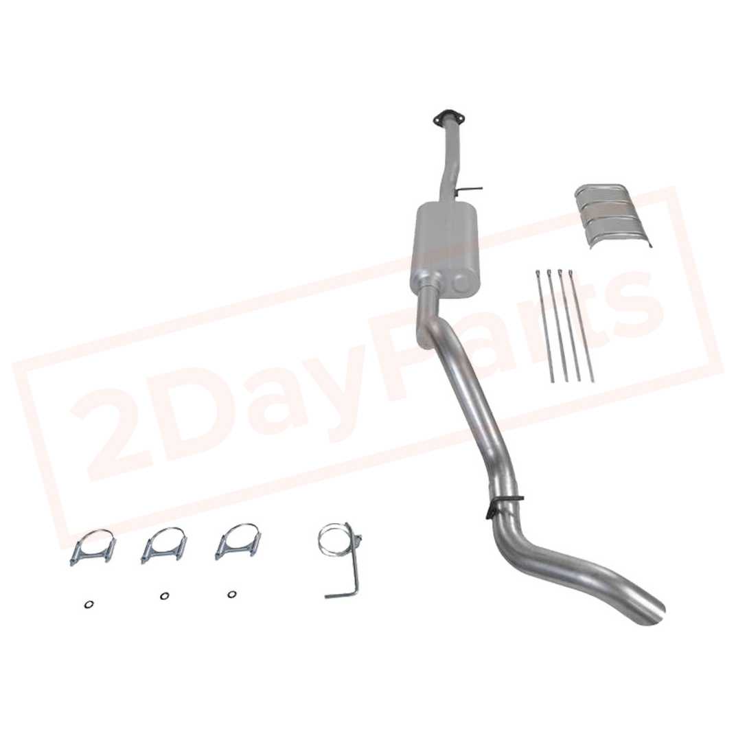 Image 2 FlowMaster Exhaust System Kit for 1993-95 GMC C1500 part in Exhaust Systems category
