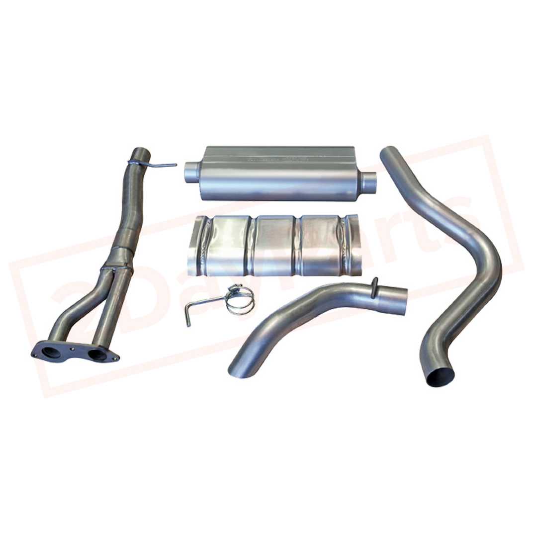 Image 1 FlowMaster Exhaust System Kit for 1996-1997 GMC C1500 part in Exhaust Systems category