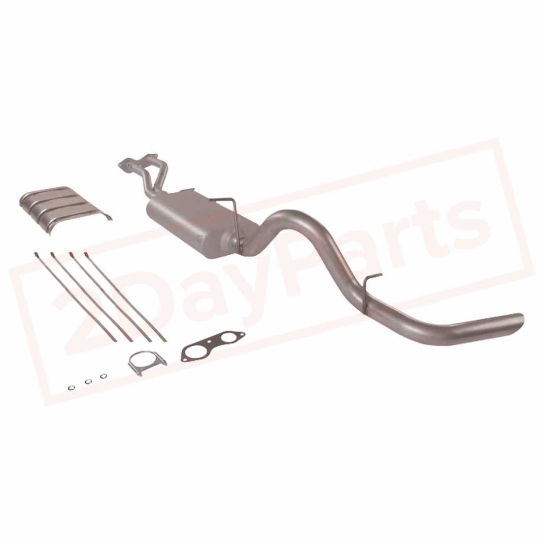 Image 1 FlowMaster Exhaust System Kit for 1996-1999 GMC Yukon part in Exhaust Systems category