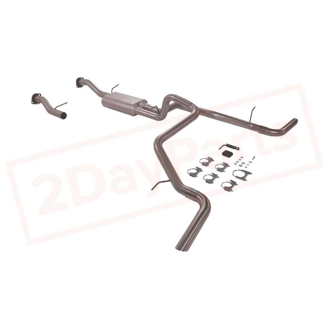 Image 1 FlowMaster Exhaust System Kit for 2001-2003 GMC Yukon part in Exhaust Systems category