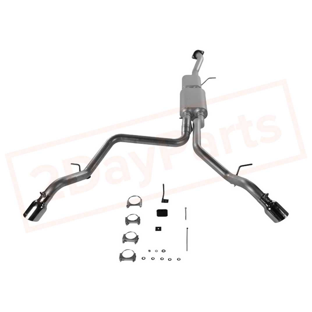 Image 1 FlowMaster Exhaust System Kit for 2001-2004 GMC Yukon XL 1500 part in Exhaust Systems category