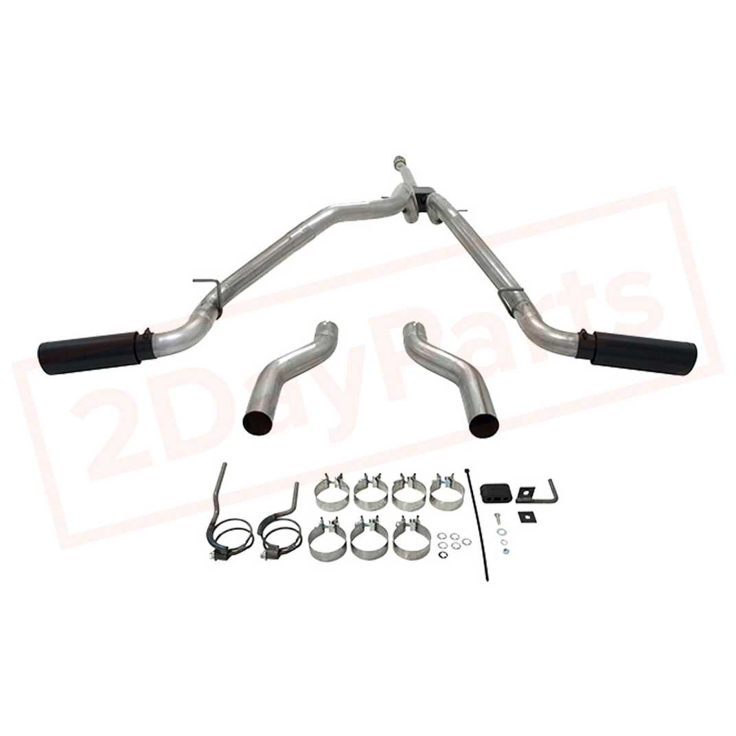 Image 1 FlowMaster Exhaust System Kit for 2009-13 GMC Sierra 1500 part in Exhaust Systems category