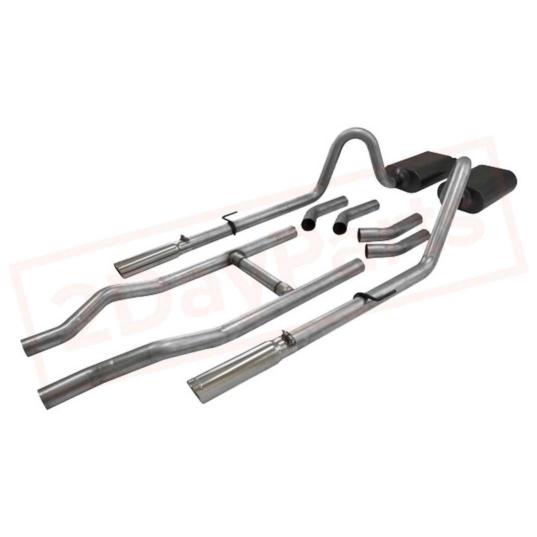 Image FlowMaster Exhaust System Kit for Chevrolet Bel Air 1955-1957 part in Exhaust Systems category