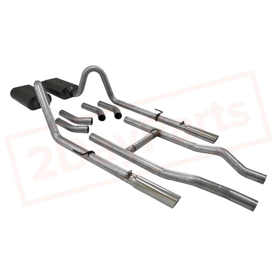 Image 1 FlowMaster Exhaust System Kit for Chevrolet Bel Air 1955-1957 part in Exhaust Systems category