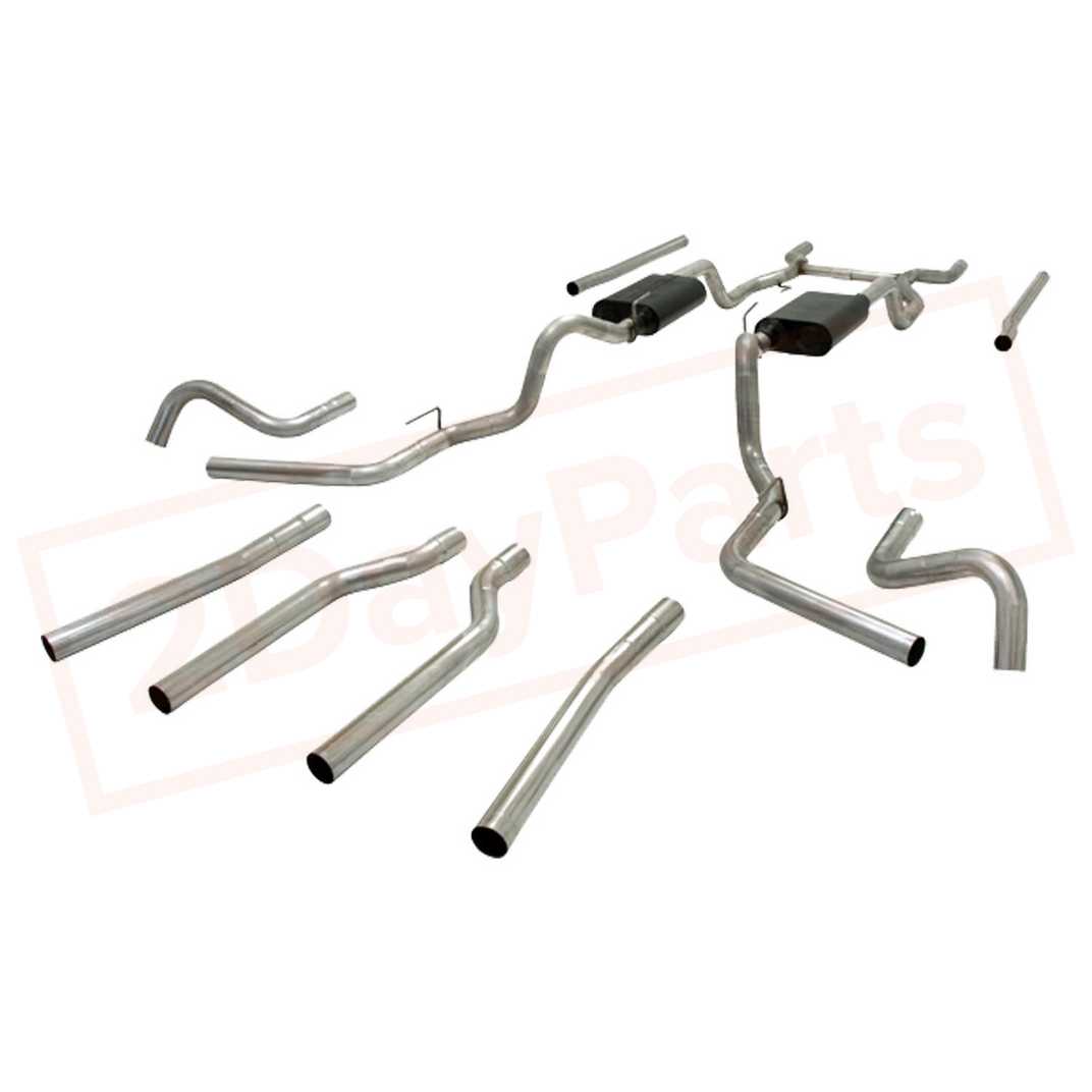 Image FlowMaster Exhaust System Kit for Chevrolet C10 Pickup 1967-1972 part in Exhaust Systems category