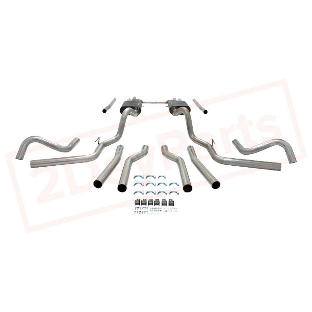 Image 1 FlowMaster Exhaust System Kit for Chevrolet C10 Pickup 1967-1972 part in Exhaust Systems category