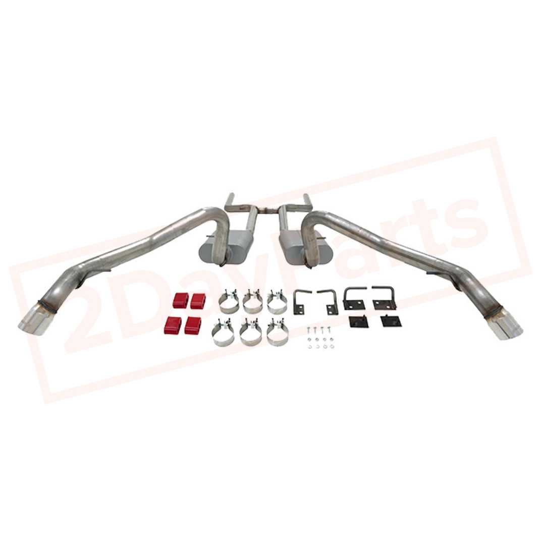 Image 2 FlowMaster Exhaust System Kit for Chevrolet Chevy II 1963-1967 part in Exhaust Systems category