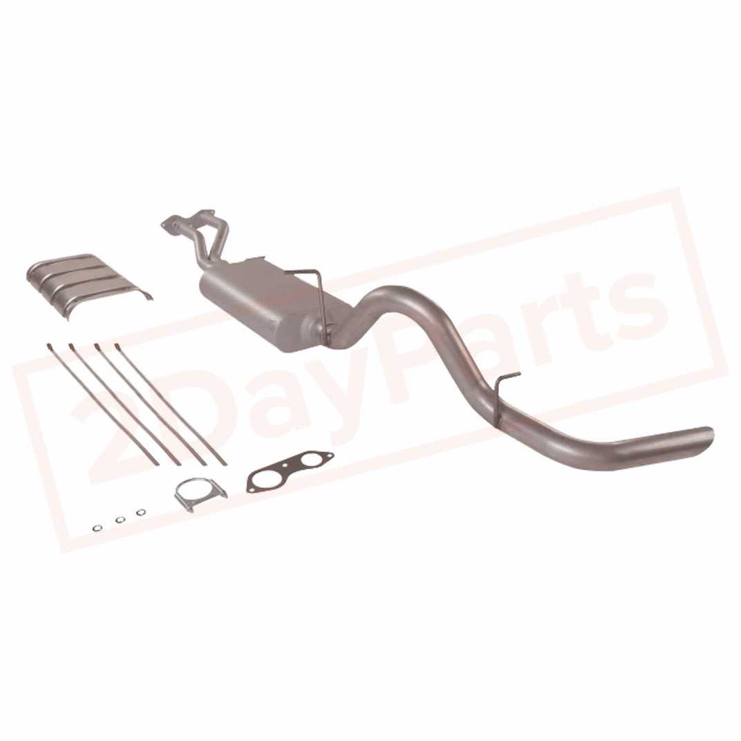 Image 1 FlowMaster Exhaust System Kit for Chevrolet Tahoe 1996-99 part in Exhaust Systems category