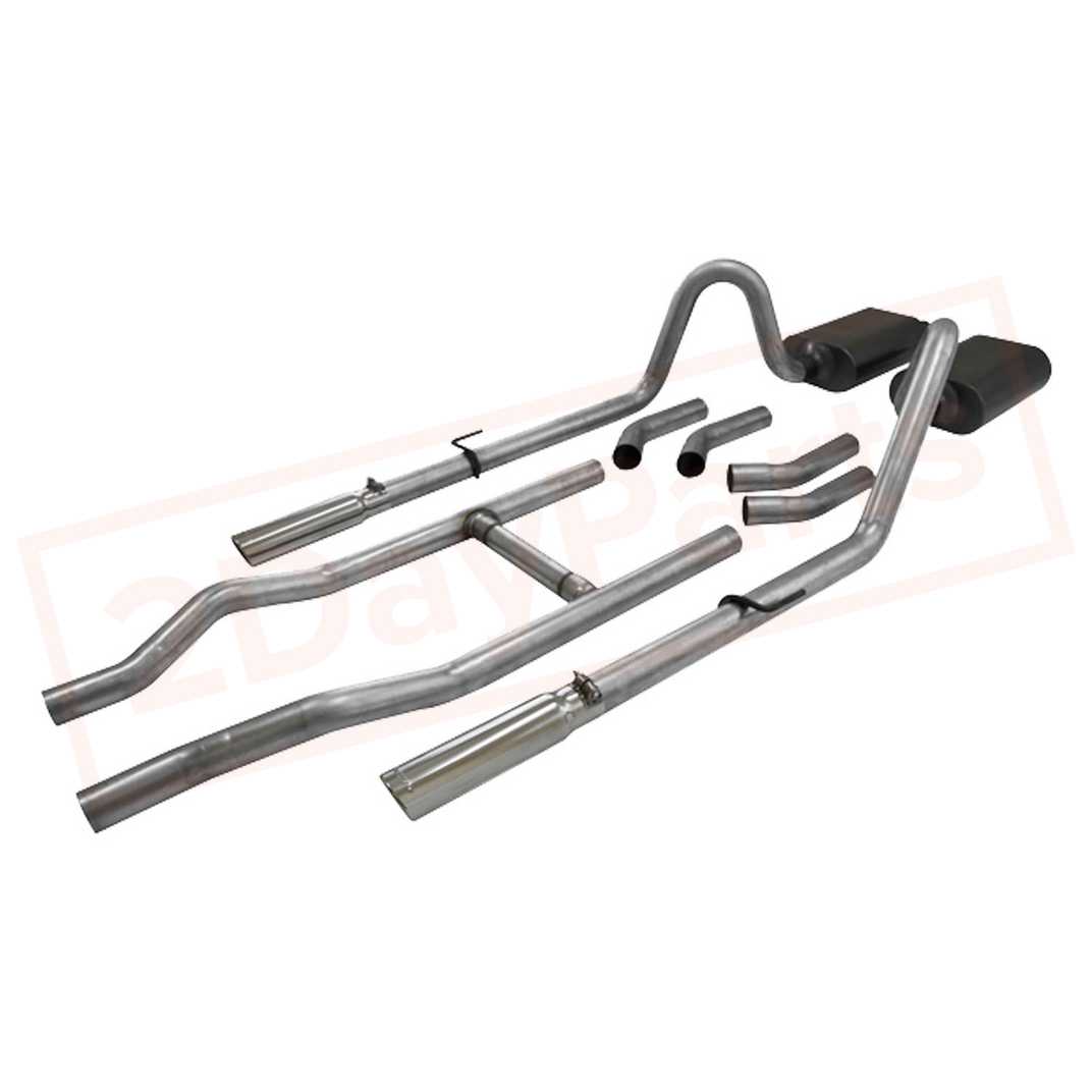 Image FlowMaster Exhaust System Kit for Chevrolet Two-Ten Series 1955-1957 part in Exhaust Systems category