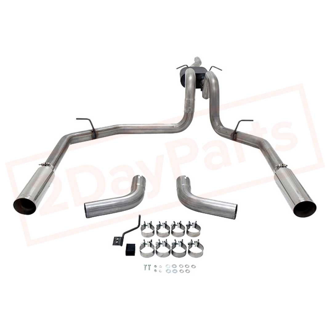 Image 1 FlowMaster Exhaust System Kit for Ford F-150 1998-2003 part in Exhaust Systems category
