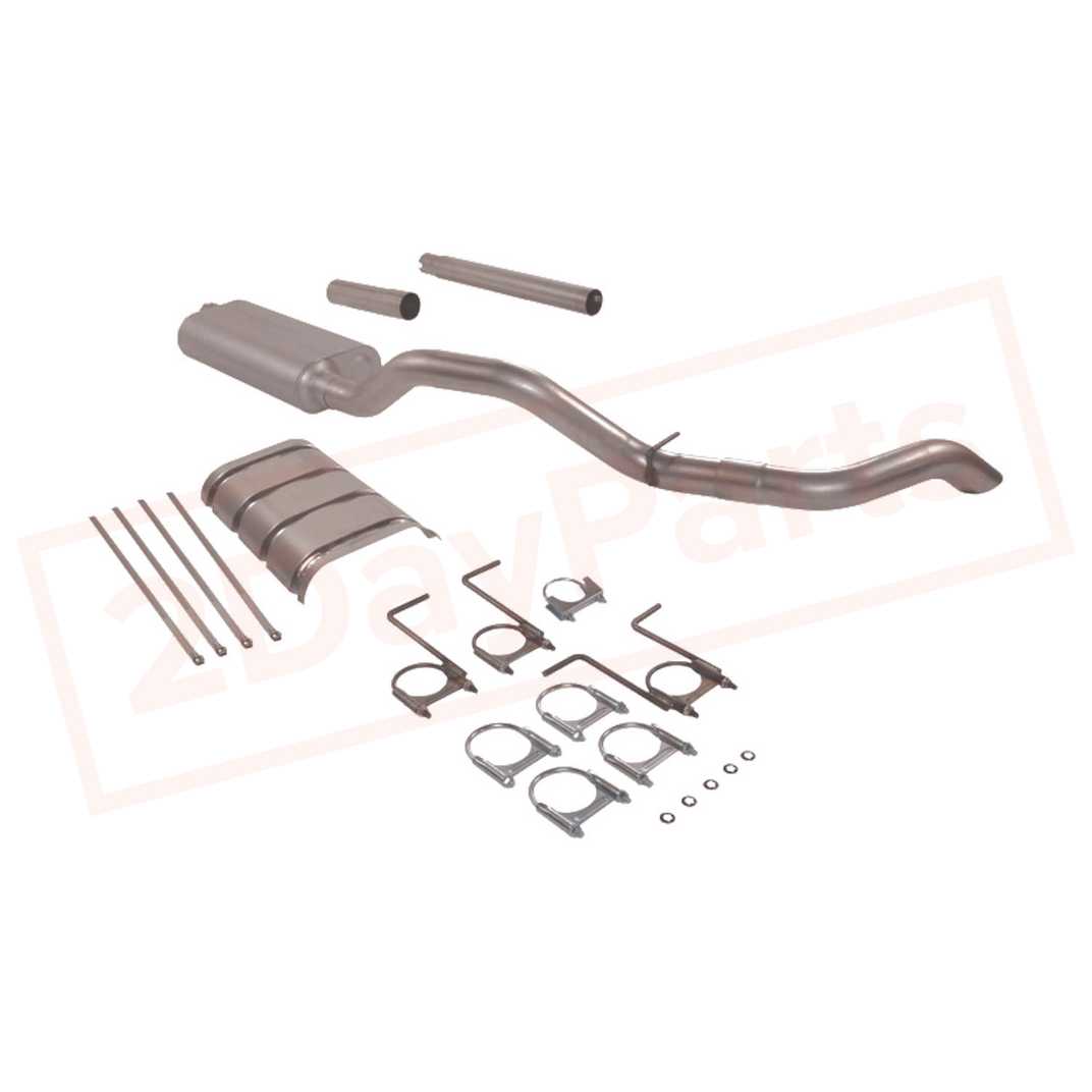 Image 1 FlowMaster Exhaust System Kit for Ford F-250 1987-1993 part in Exhaust Systems category