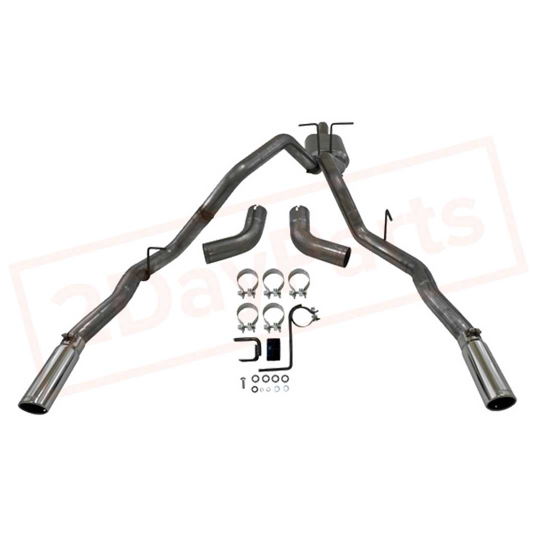 Image 2 FlowMaster Exhaust System Kit for Ford F-250 Super Duty 2008-2014 part in Exhaust Systems category
