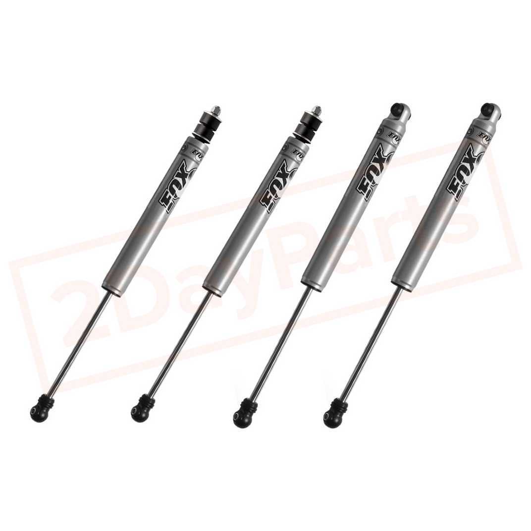 Image Kit 4 Fox Front 0-1" & Rear 0-3" Lift Shocks for 2001-06 GMC Sierra 3500 part in Shocks & Struts category