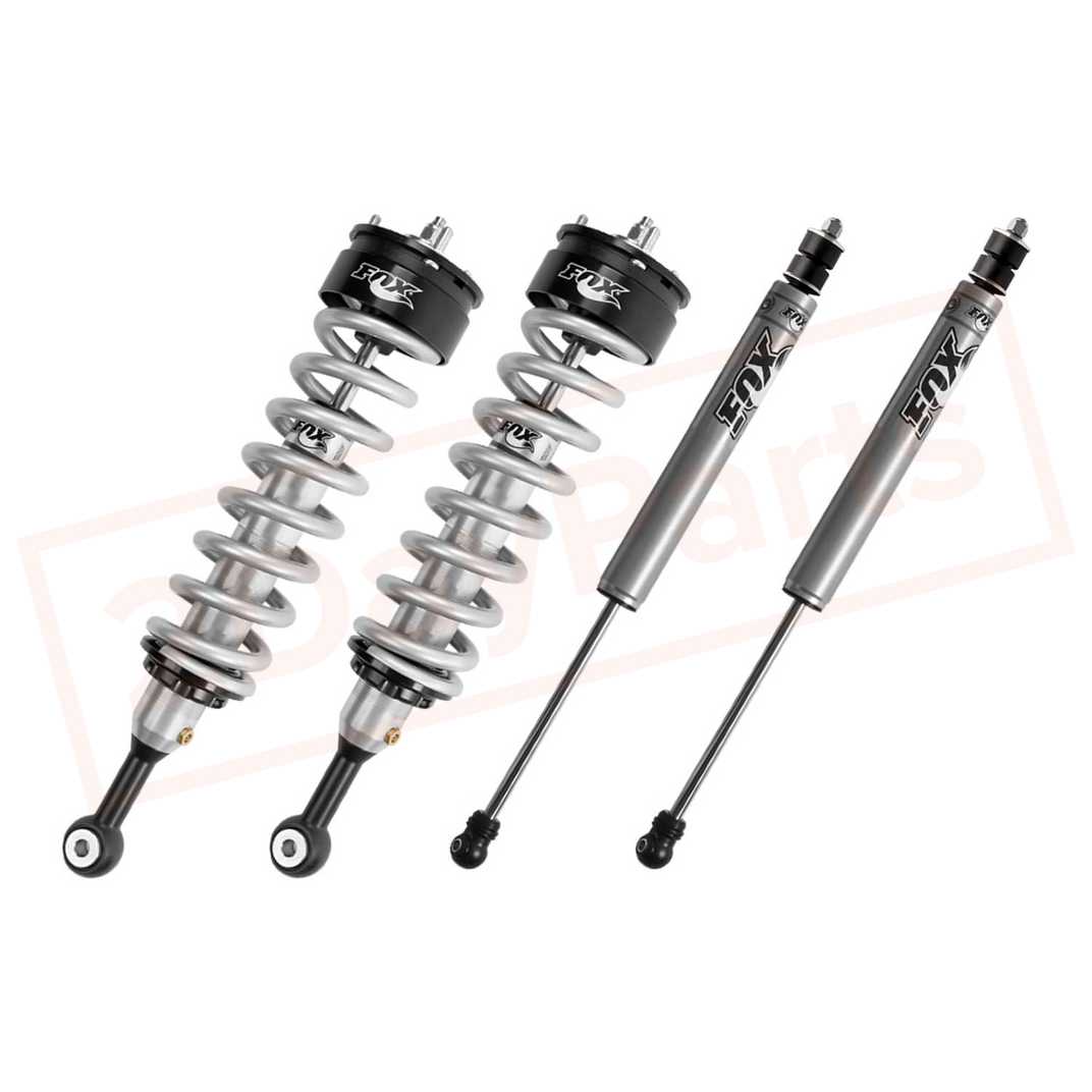 Image Kit 4 Fox Shocks Front 0-2" & Rear 0-1.5" Lift for Toyota 4Runner 2003-2009 part in Coilovers category
