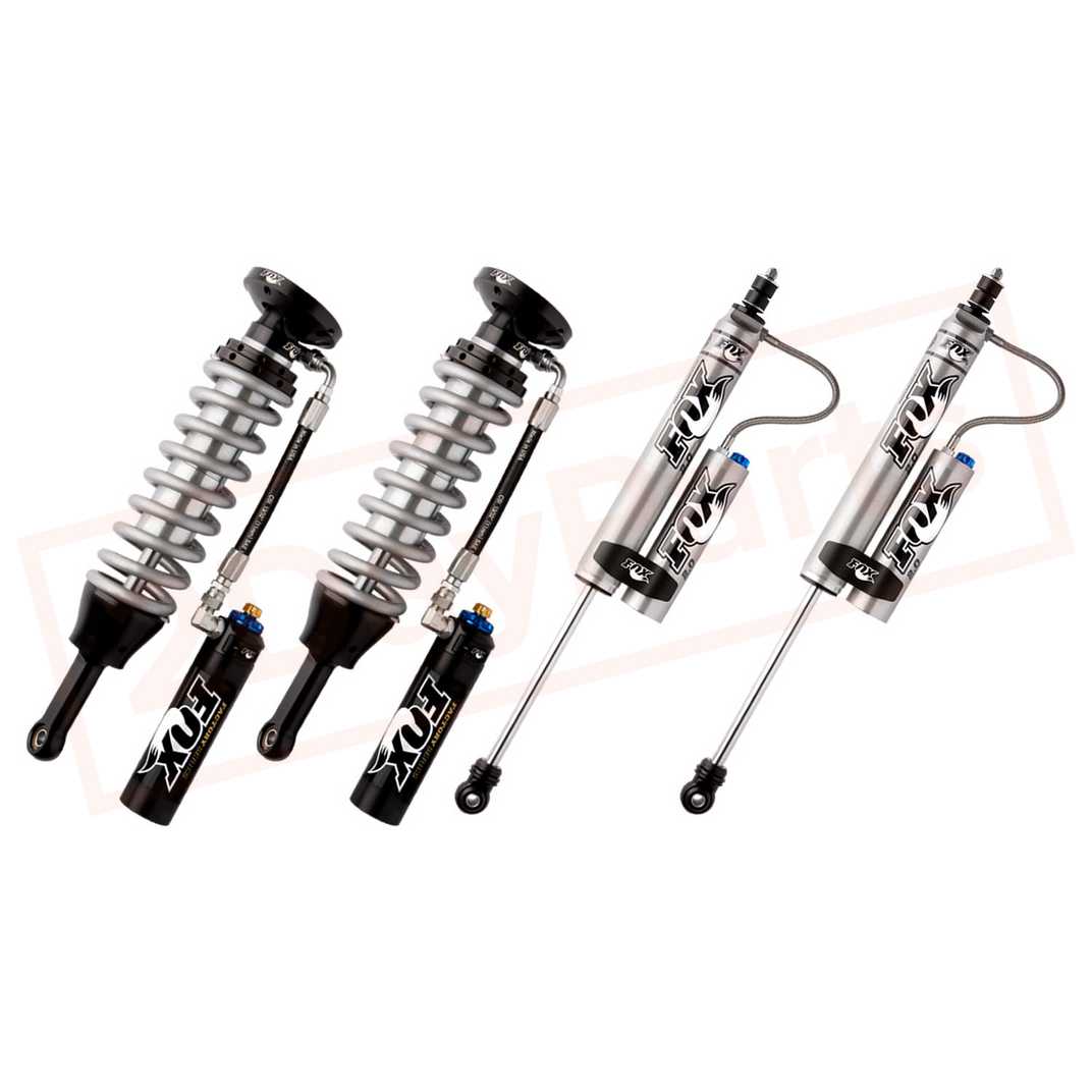 Image Kit 4 Fox Shocks Front 0-2" & Rear 0-1" Lift for Toyota Tundra 07-21 part in Shocks & Struts category