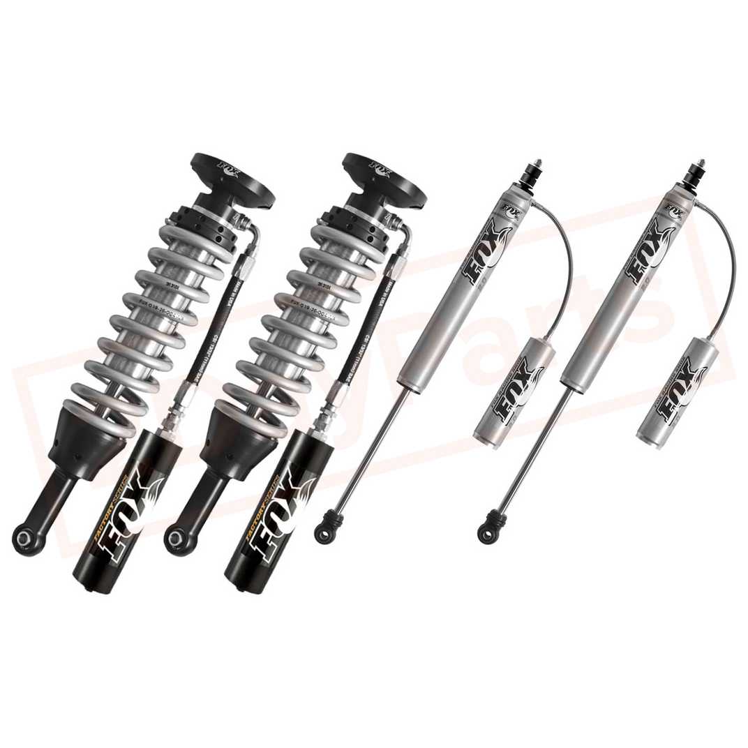 Image Kit 4 Fox Shocks Front 0-2" & Rear 2-3" Lift for Toyota Tacoma 2016-2022 part in Shocks & Struts category