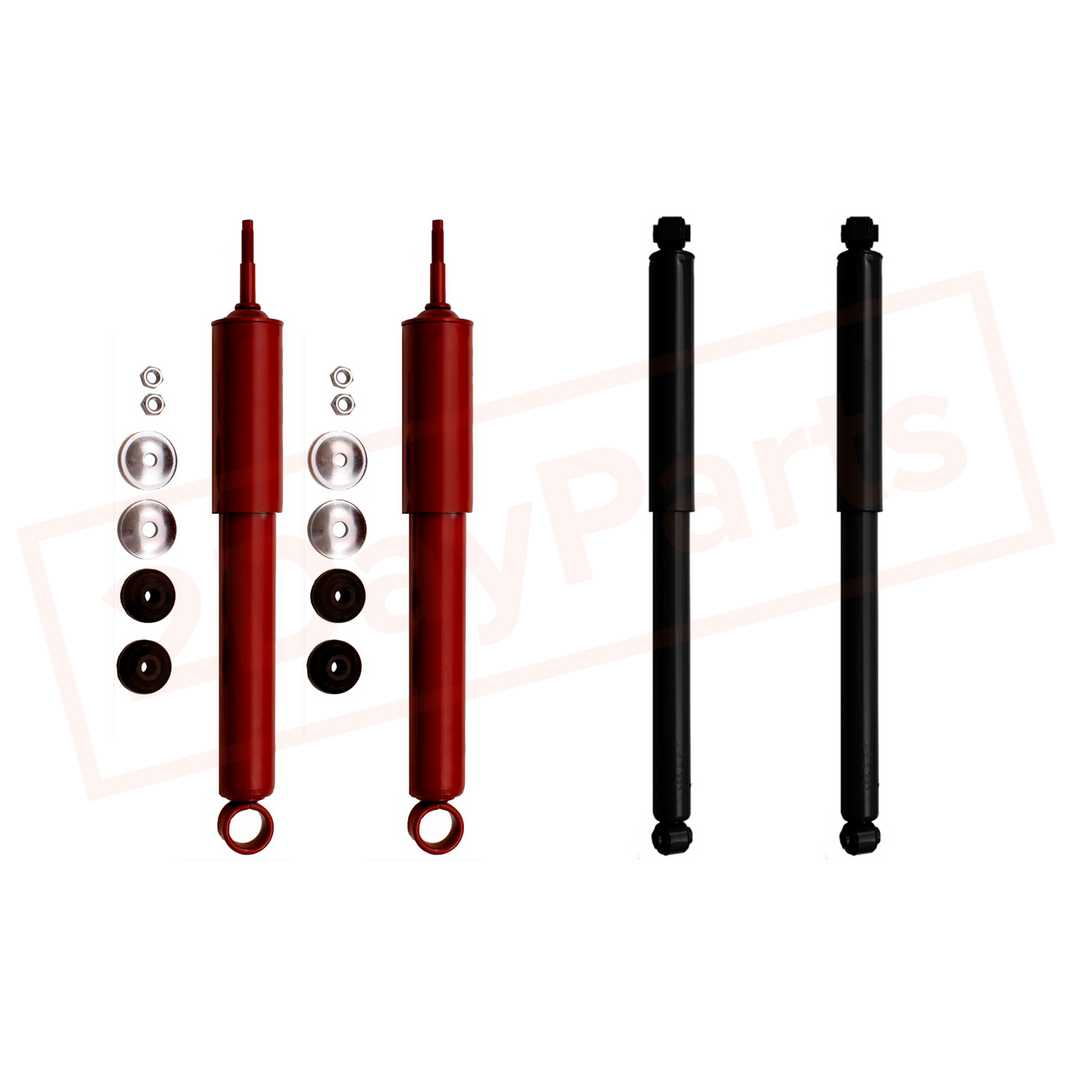 Image Gabriel Guardian Front Rear Shocks for GMC Sierra 1500 HD Classic 07 part in Shocks & Struts category