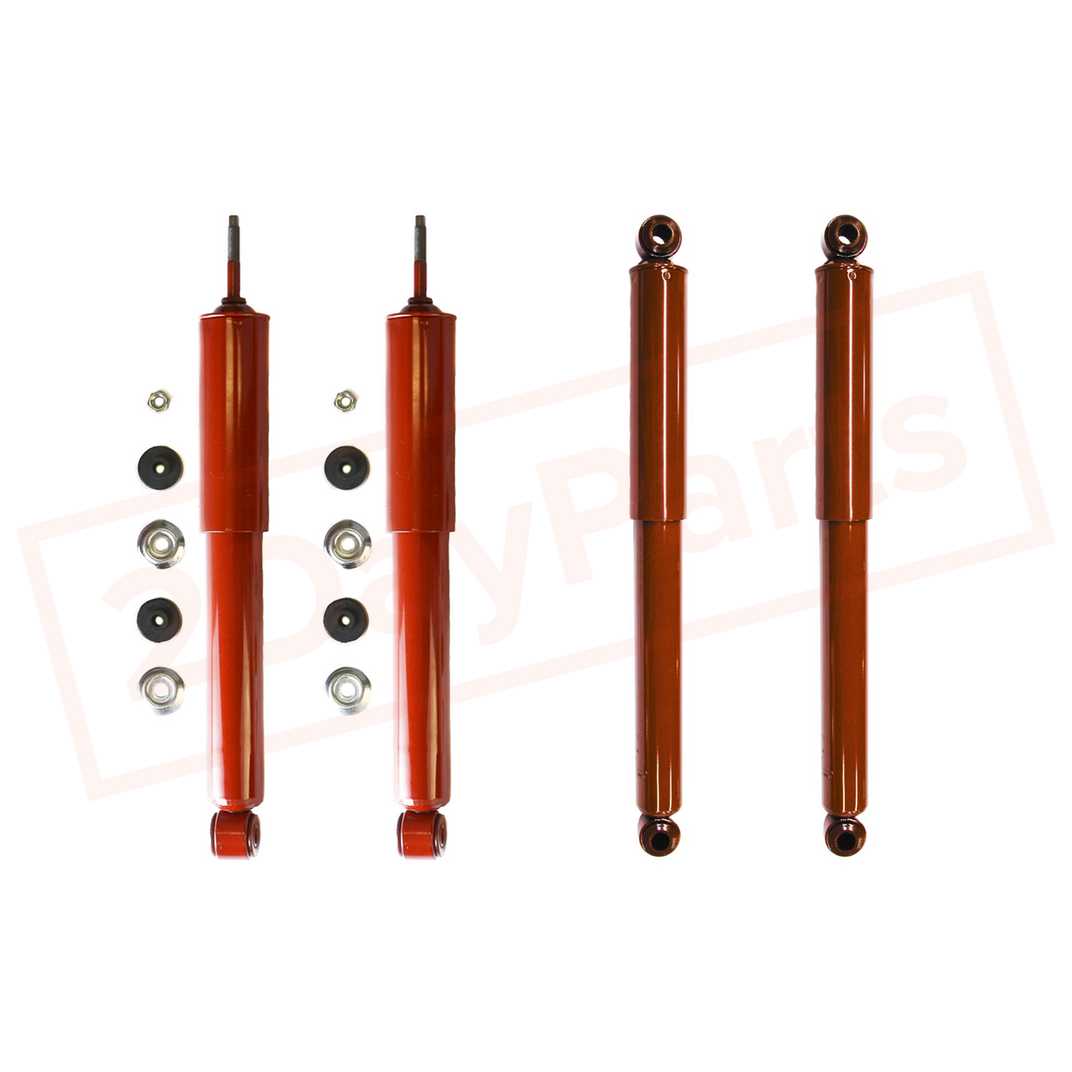 Image Gabriel Guardian Front Rear Shocks for Mazda B2000 RWD 86-87 part in Shocks & Struts category