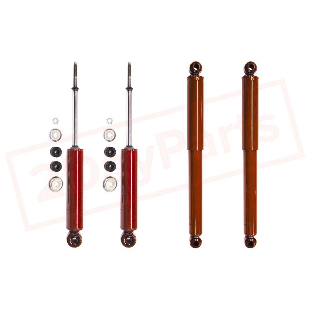 Image Gabriel Guardian Front Rear Shocks for Nissan Frontier RWD 98-04 part in Shocks & Struts category