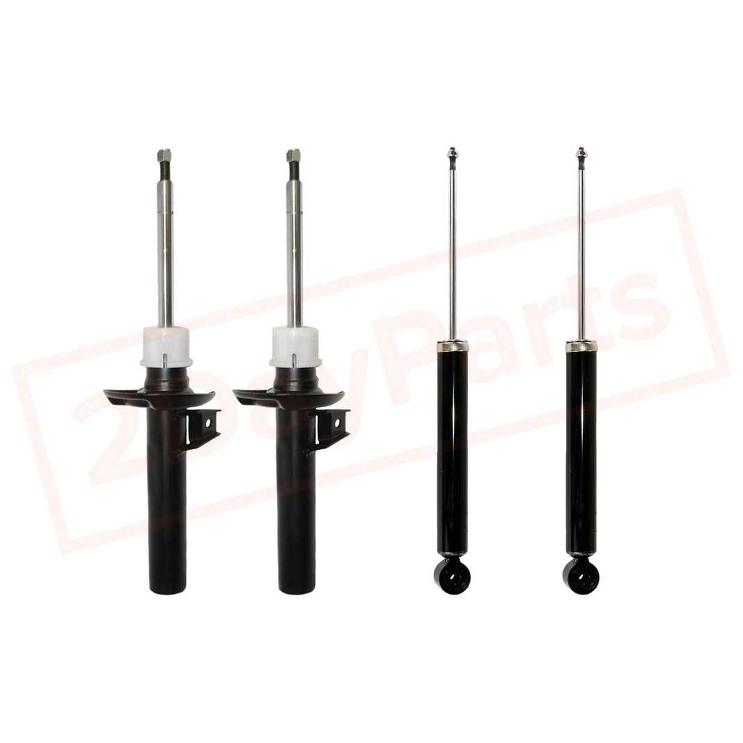 Image Gabriel Ultra Front Rear Shocks for Volkswagen Golf Exc. R Models 11-14 part in Shocks & Struts category